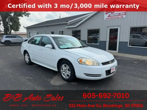 White 2011 Chevrolet Impala LS Fleet for sale in Brookings, SD