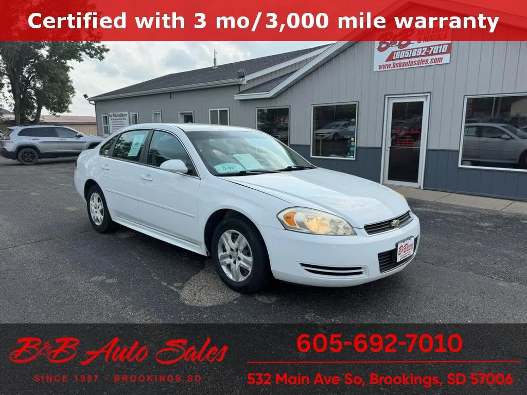 White 2011 Chevrolet Impala LS Fleet for sale in Brookings, SD