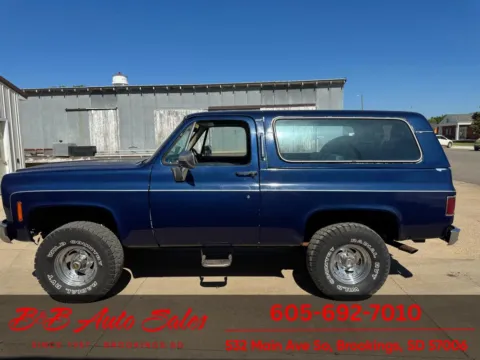 More photos of 1980 Chevrolet Blazer at B & B Auto Sales, SD