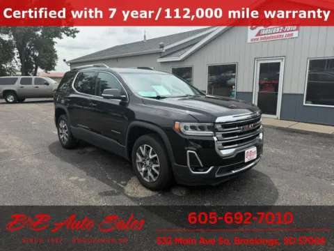 Black 2023 GMC Acadia SLT for sale in Brookings, SD