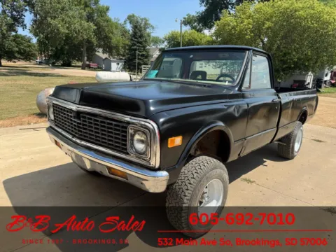 Another view of 1972 Chevrolet K10 for sale in Brookings, SD at B & B Auto Sales