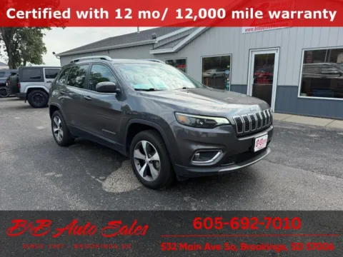 Gray 2020 Jeep Cherokee Limited for sale in Brookings, SD