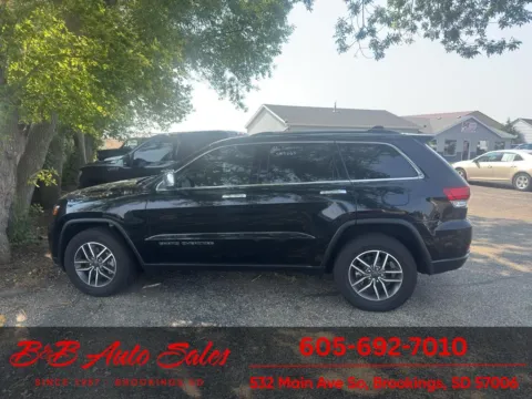 Black 2021 Jeep Grand Cherokee Limited for sale in Brookings, SD
