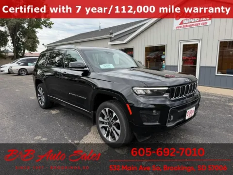 Black 2023 Jeep Grand Cherokee L Overland for sale in Brookings, SD