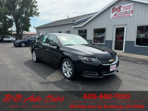 Black 2017 Chevrolet Impala LT for sale in Brookings, SD