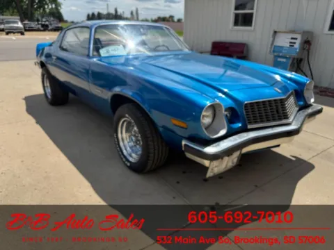 Blue 1976 Chevrolet Camaro for sale in Brookings, SD