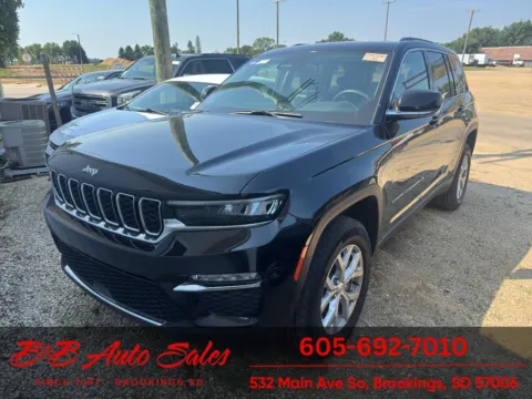 Black 2023 Jeep Grand Cherokee Limited for sale in Brookings, SD