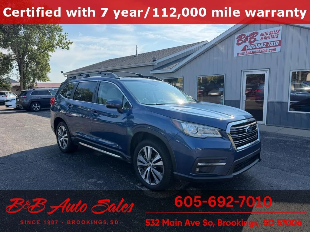 Blue 2022 Subaru Ascent Limited for sale in Brookings, SD