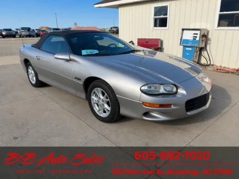 Silver 2002 Chevrolet Camaro Z28 for sale in Brookings, SD