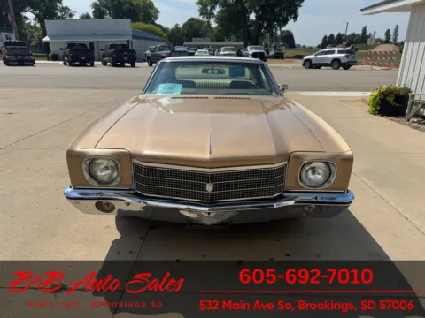 Another view of 1970 Chevrolet Monte Carlo for sale in Brookings, SD at B & B Auto Sales