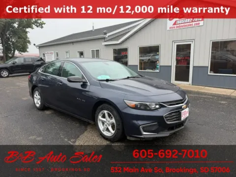 Blue 2016 Chevrolet Malibu LS for sale in Brookings, SD
