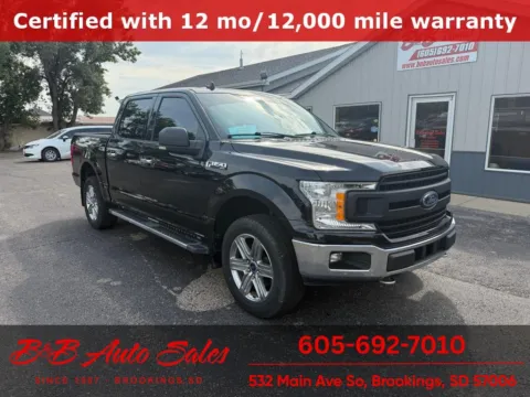 Black 2018 Ford F-150 XLT for sale in Brookings, SD