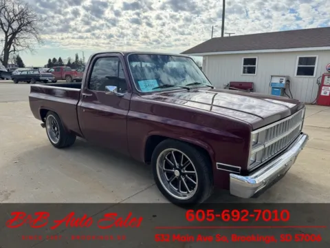 Red 1982 GMC C1500 Shortbox for sale in Brookings, SD