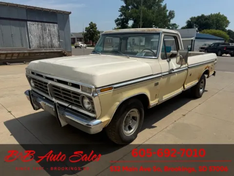More photos of 1973 Ford F-100 Ranger XLT at B & B Auto Sales, SD