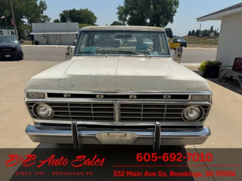 Another view of 1973 Ford F-100 Ranger XLT for sale in Brookings, SD at B & B Auto Sales