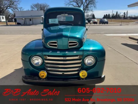 Another view of 1950 Ford F1 for sale in Brookings, SD at B & B Auto Sales