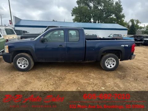 Blue 2009 Chevrolet Silverado Work Truck for sale in Brookings, SD