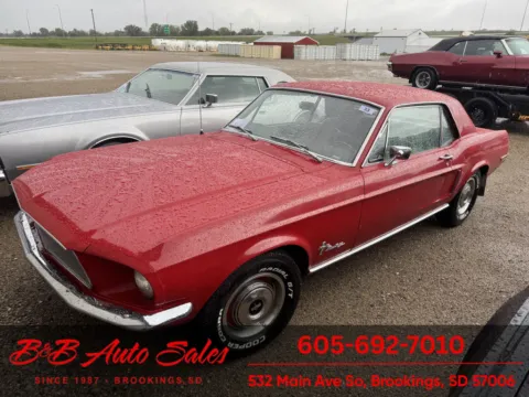 Red 1968 Ford Mustang for sale in Brookings, SD