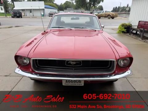 Photos of 1968 Ford Mustang for sale in Brookings, SD at B & B Auto Sales