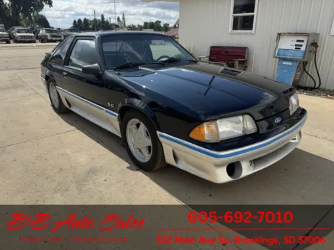 Blue 1989 Ford Mustang GT for sale in Brookings, SD