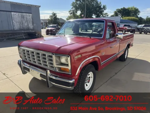 Another view of 1982 Ford F-150 for sale in Brookings, SD at B & B Auto Sales