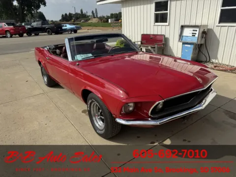 Red 1969 Ford Mustang for sale in Brookings, SD