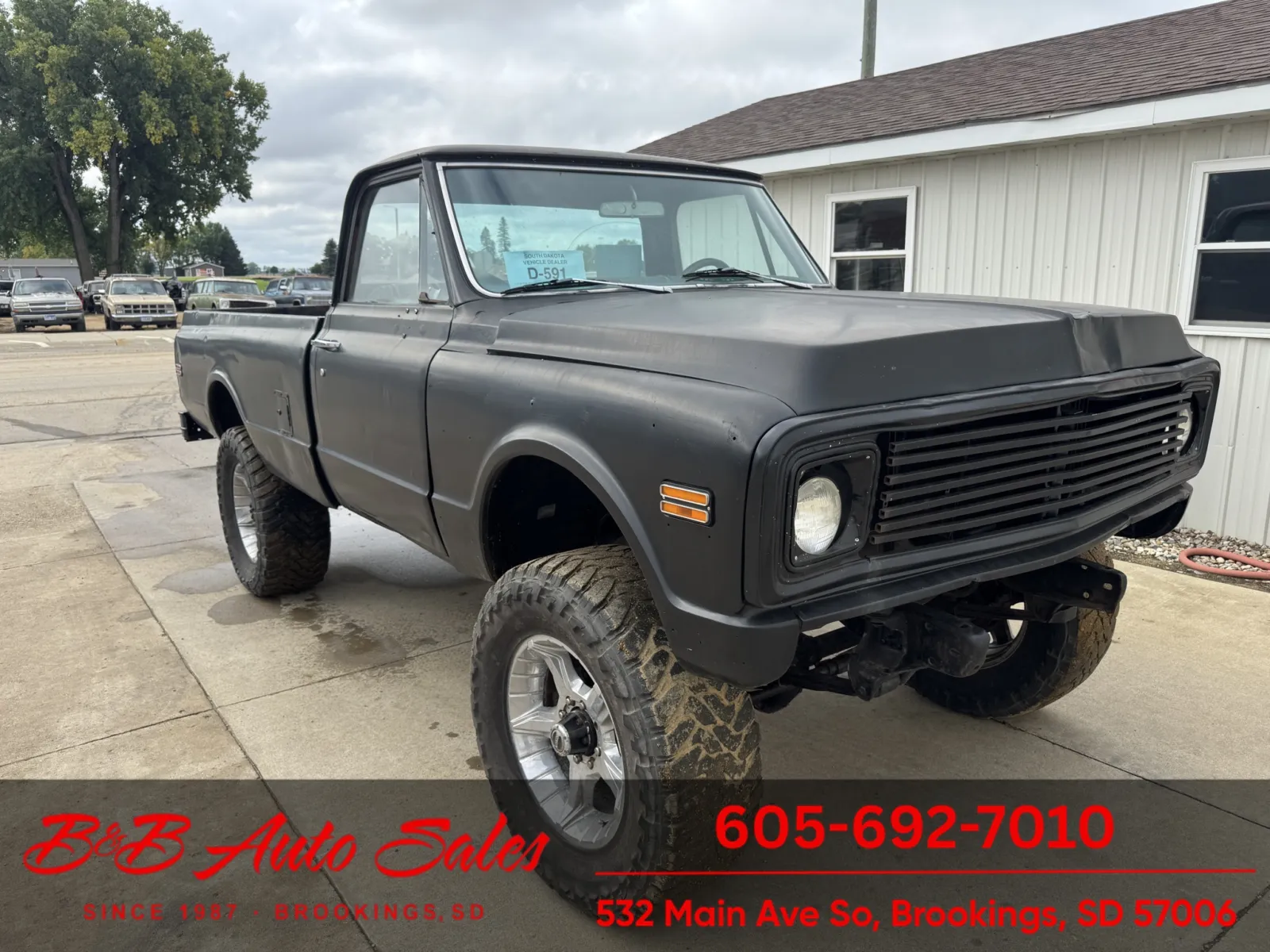 Black 1972 Chevrolet K2500 for sale in Brookings, SD