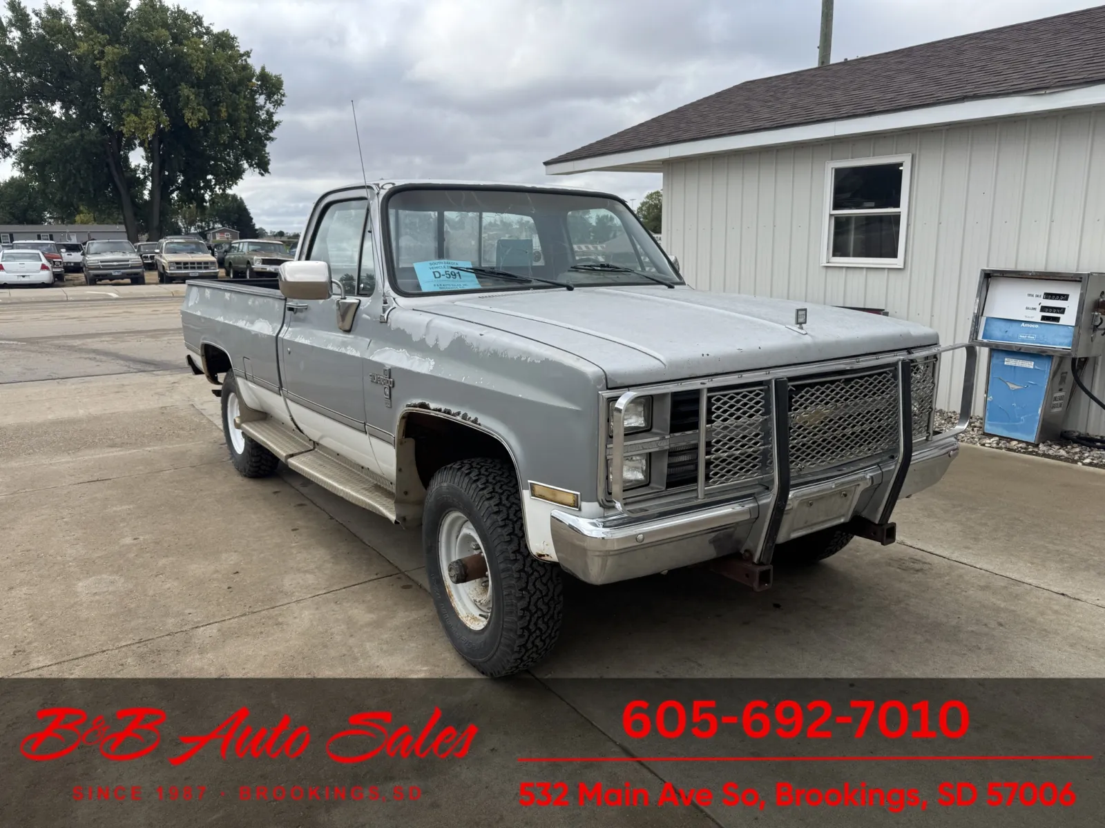 Gray 1984 Chevrolet K10 for sale in Brookings, SD