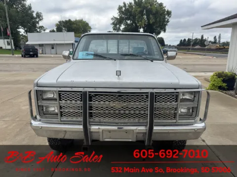 Photos of 1984 Chevrolet K10 for sale in Brookings, SD at B & B Auto Sales