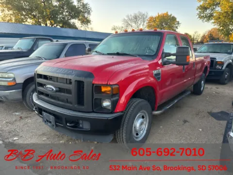 Red 2010 Ford F-250 XL for sale in Brookings, SD