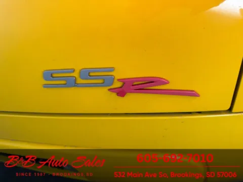 More photos of 2003 Chevrolet SSR LS at B & B Auto Sales, SD