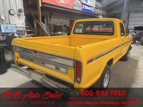Photos of 1973 Ford F100 for sale in Brookings, SD at B & B Auto Sales