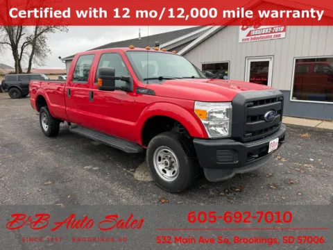 Red 2015 Ford F-350 XL for sale in Brookings, SD