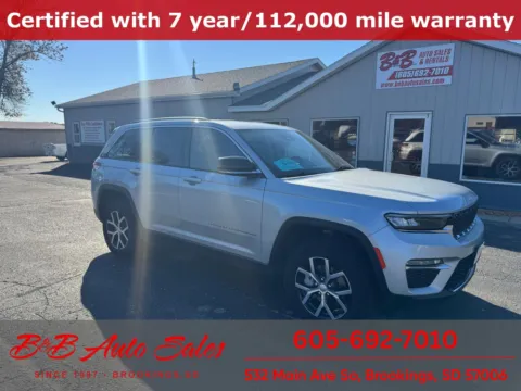 Silver 2024 Jeep Grand Cherokee Limited for sale in Brookings, SD