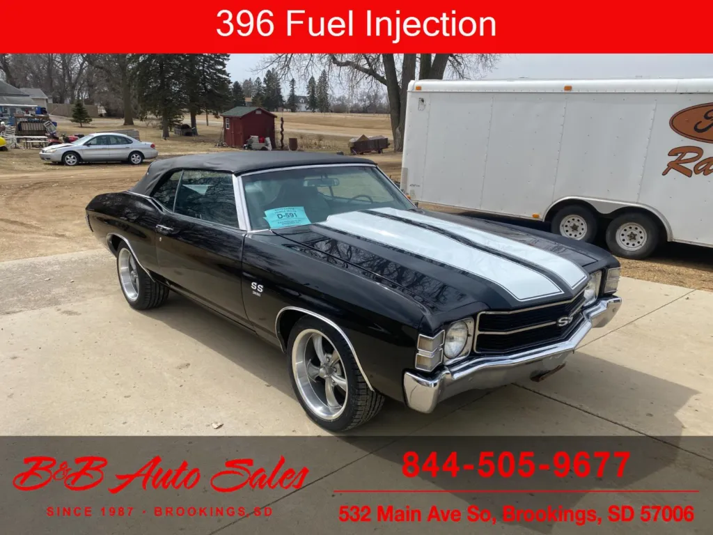 1971 Chevrolet Chevelle SS Custom Convertible for sale in Brookings, SD