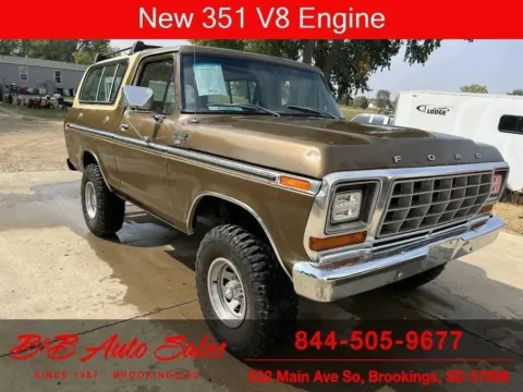 Brown 1979 Ford Bronco Ranger XLT 4x4 for sale in Brookings, SD