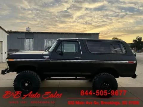 More photos of 1978 Ford Bronco xlt at B & B Auto Sales, SD