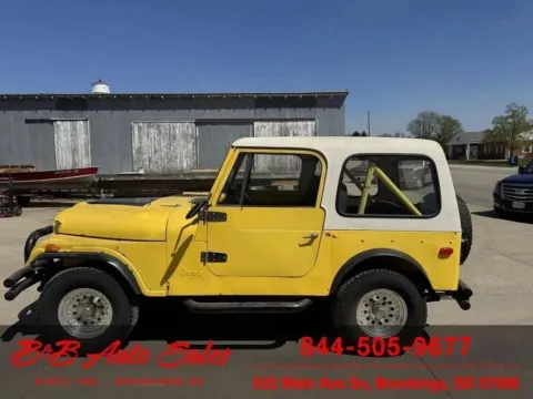 More photos of 1978 Jeep CJ 7 at B & B Auto Sales, SD