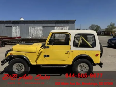 More photos of 1978 Jeep CJ 7 at B & B Auto Sales, SD