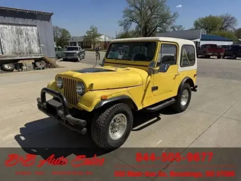 Another view of 1978 Jeep CJ 7 for sale in Brookings, SD at B & B Auto Sales