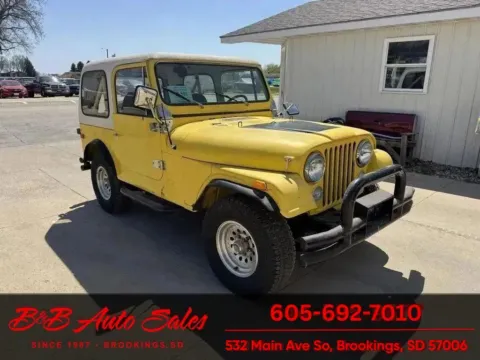 Photos of 1978 Jeep CJ-7 4WD for sale in Brookings, SD at B & B Auto Sales