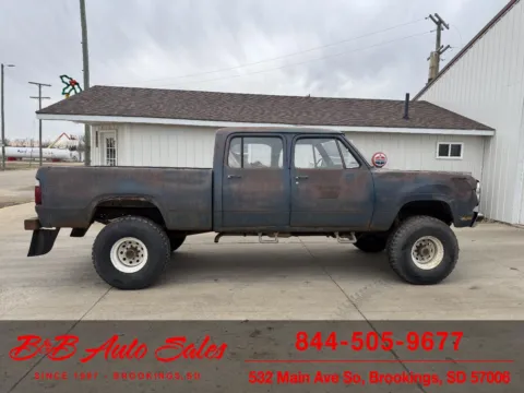 Blue 1976 Dodge W200 for sale in Brookings, SD