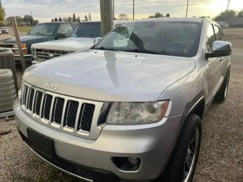 Silver 2012 Jeep Grand Cherokee Overland for sale in Brookings, SD