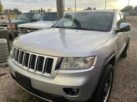 Silver 2012 Jeep Grand Cherokee Overland for sale in Brookings, SD