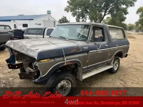 More photos of 1978 Ford Bronco XLT 4x4 at B & B Auto Sales, SD