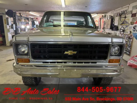 Another view of 1973 Chevrolet K10 Custom for sale in Brookings, SD at B & B Auto Sales