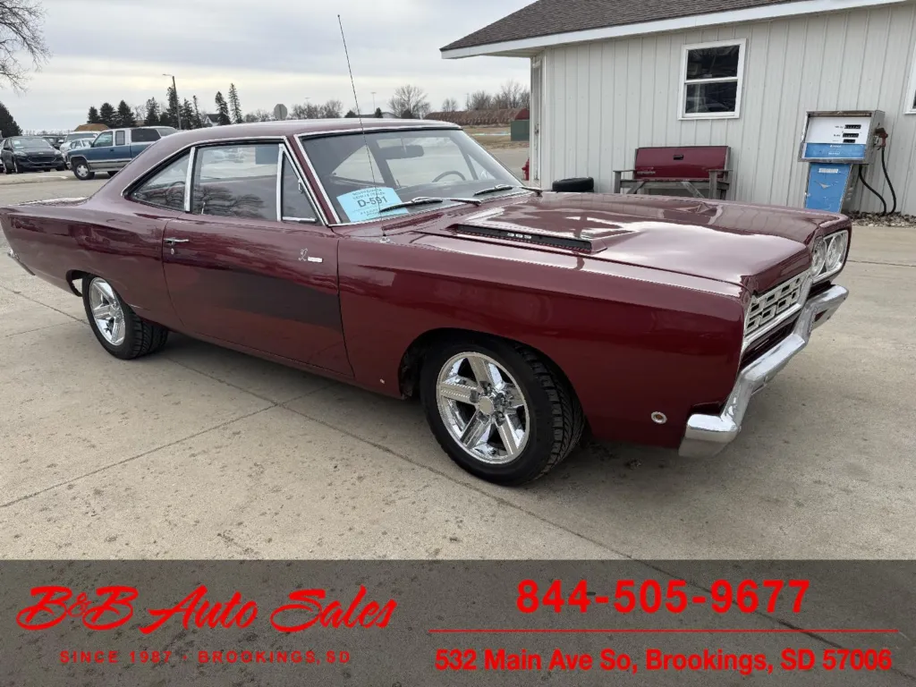 Used 1968 Plymouth Road Runner for sale in Brookings, SD at B&B Auto Sales  | VIN: RM21H8G230567