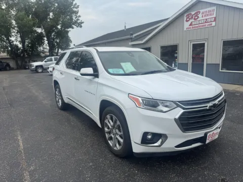 White 2019 Chevrolet Traverse Premier for sale in Brookings, SD