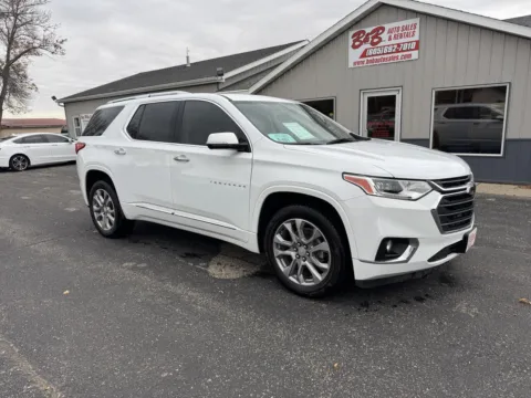 White 2019 Chevrolet Traverse Premier for sale in Brookings, SD