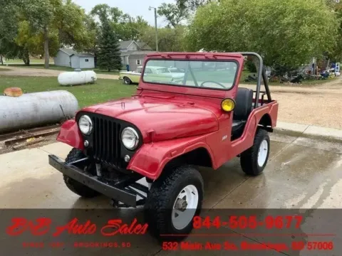 Another view of 1958 Willys CJ5 for sale in Brookings, SD at B & B Auto Sales